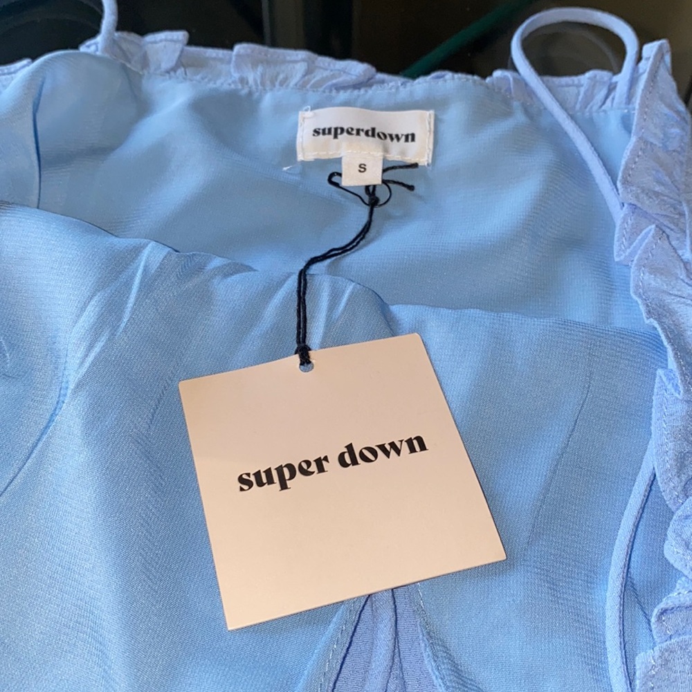 Revolve Powder Blue Tank - Picture 5 of 5